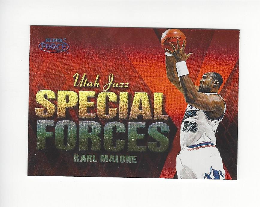 1999-00 Fleer Force Special Forces Forcefield #SF9 Karl Malone