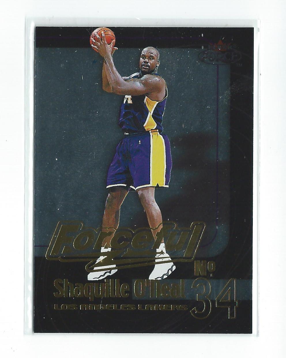 1999-00 Fleer Force Forceful #F3 Shaquille O'Neal