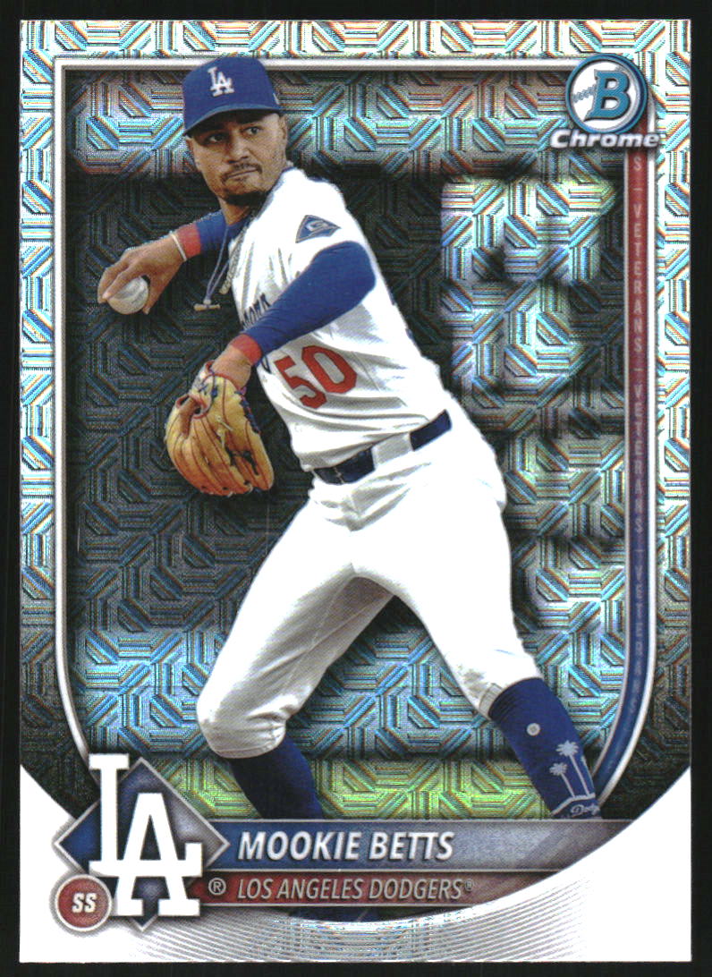 2025 Bowman Chrome Mega Box #26 Mookie Betts