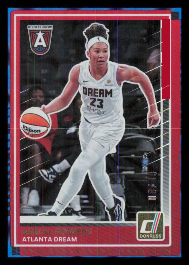 2025 Donruss WNBA Blue Laser #42 Aerial Powers