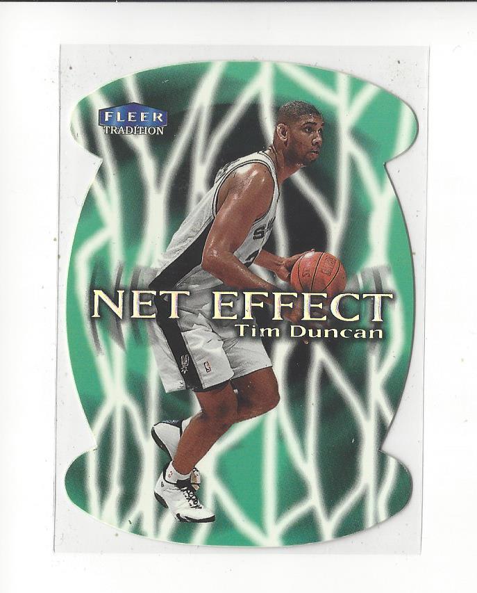 1999-00 Fleer Net Effect #3 Tim Duncan
