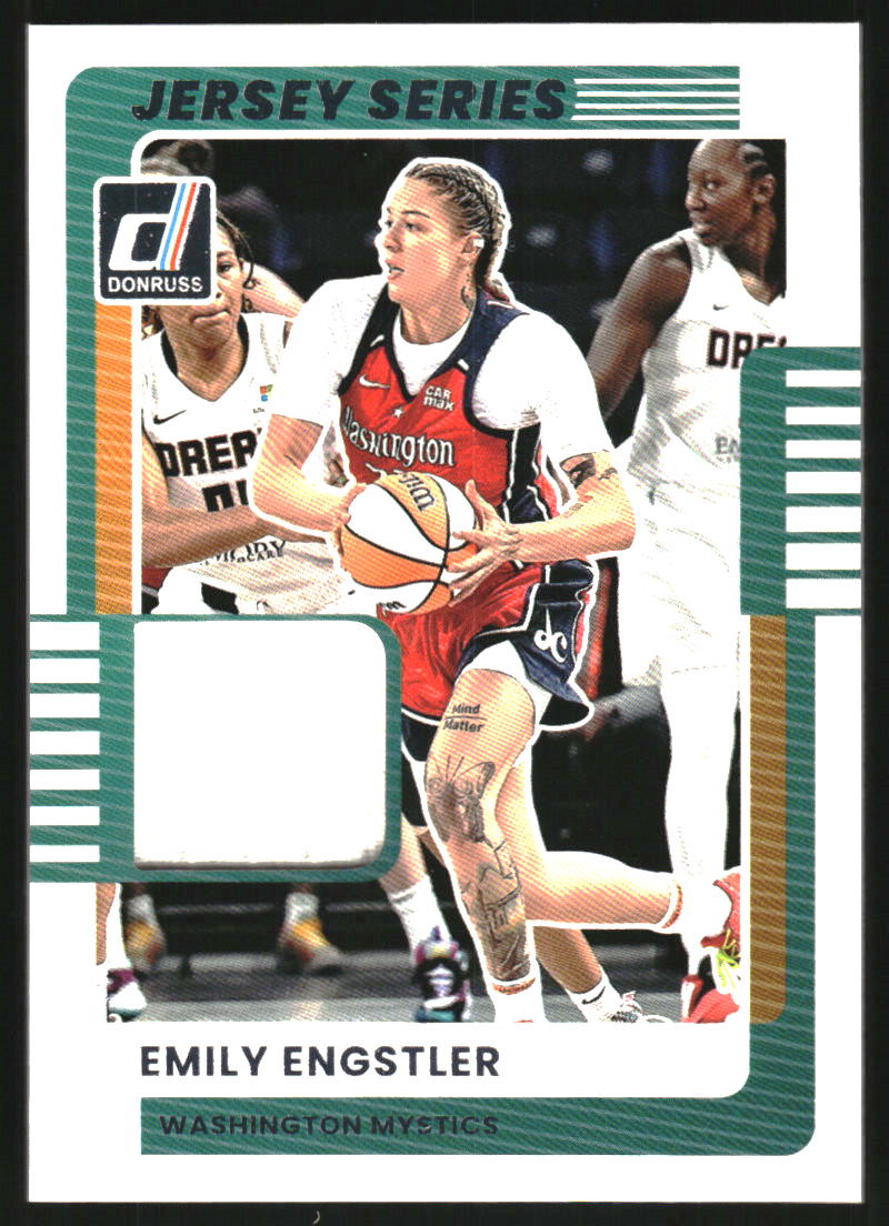 2025 Donruss WNBA Jersey Series #10 Emily Engstler