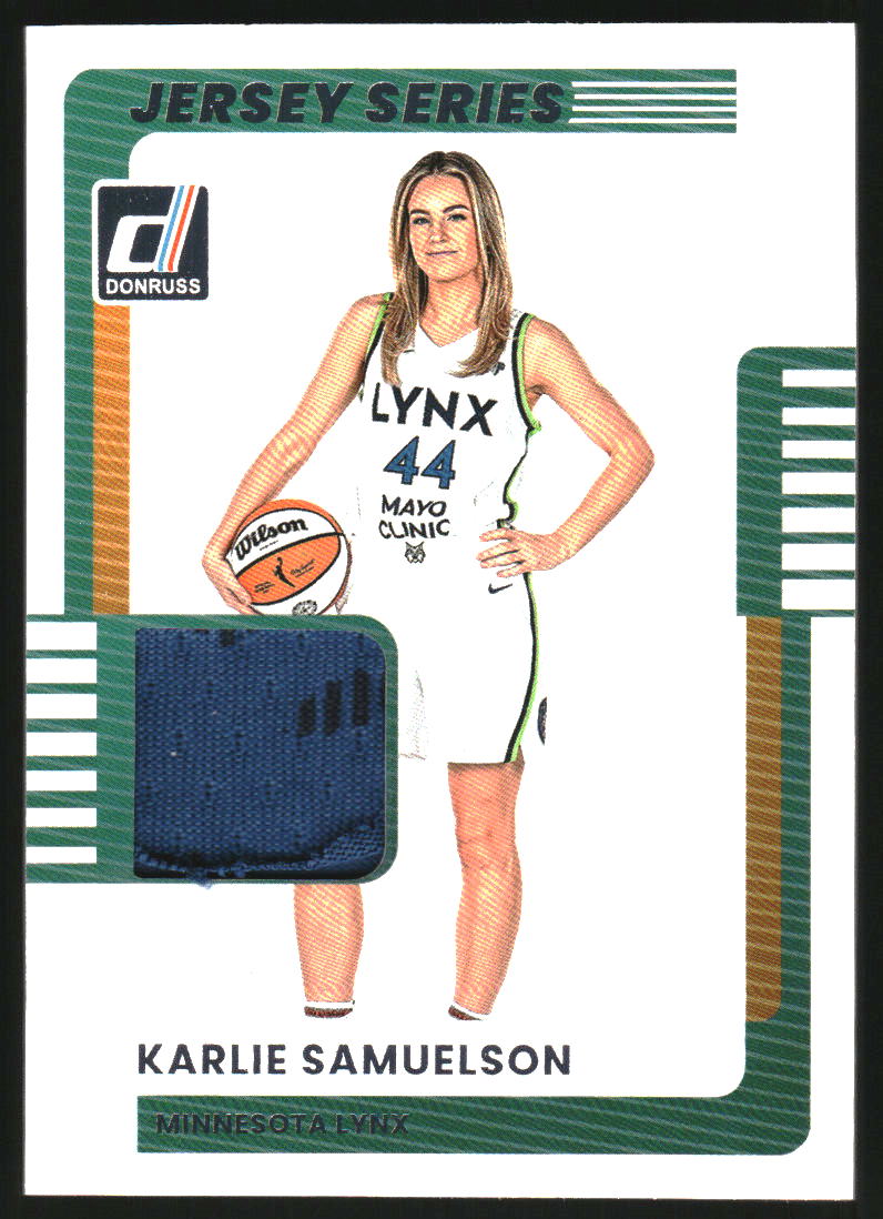 2025 Donruss WNBA Jersey Series #31 Karlie Samuelson
