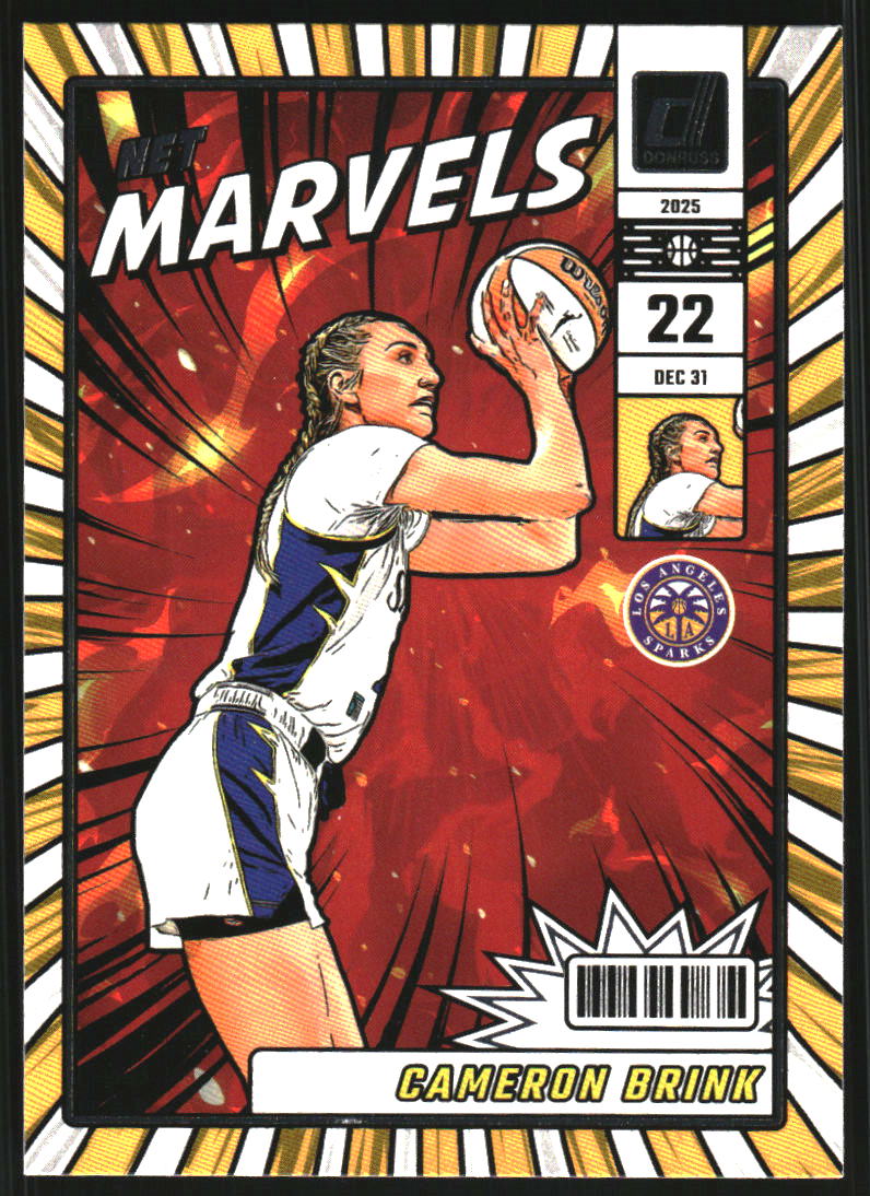 2025 Donruss WNBA Net Marvels #9 Cameron Brink