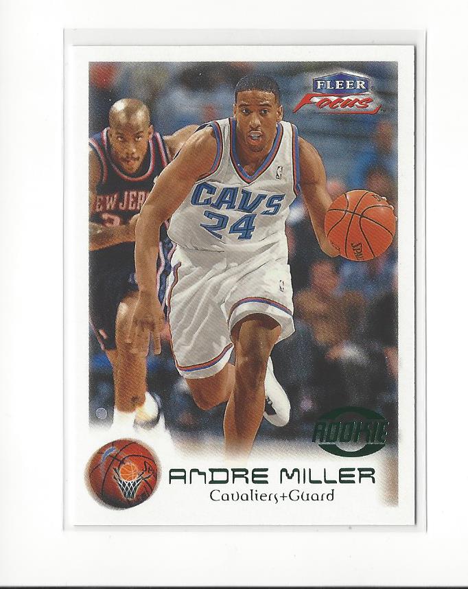 1999-00 Fleer Focus Masterpiece Mania #118 Andre Miller