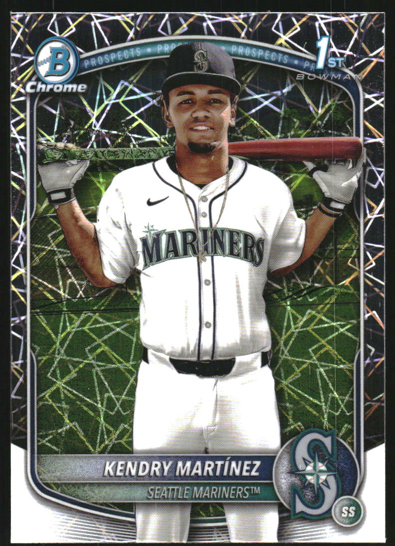 2025 Bowman Chrome Prospects Laser Refractors #BCP159 Kendry Martinez