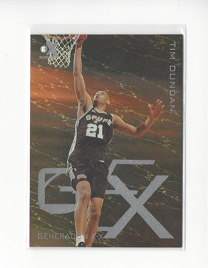 1999-00 E-X Generation E-X #GX4 Tim Duncan