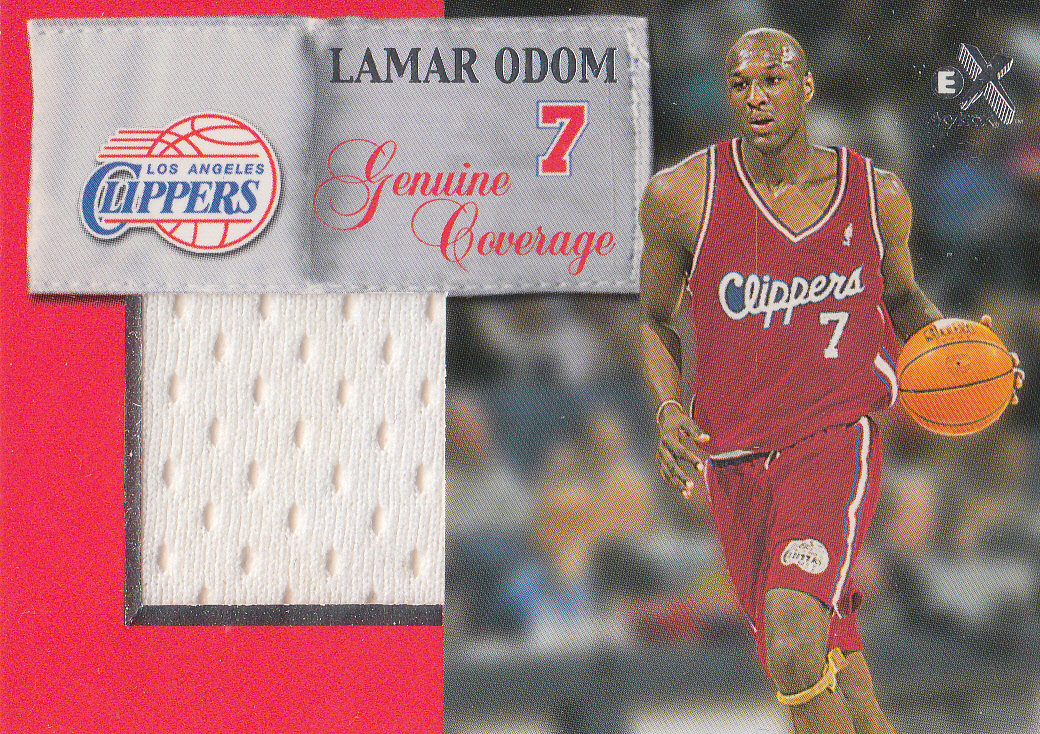 1999-00 E-X Genuine Coverage #GC8 Lamar Odom