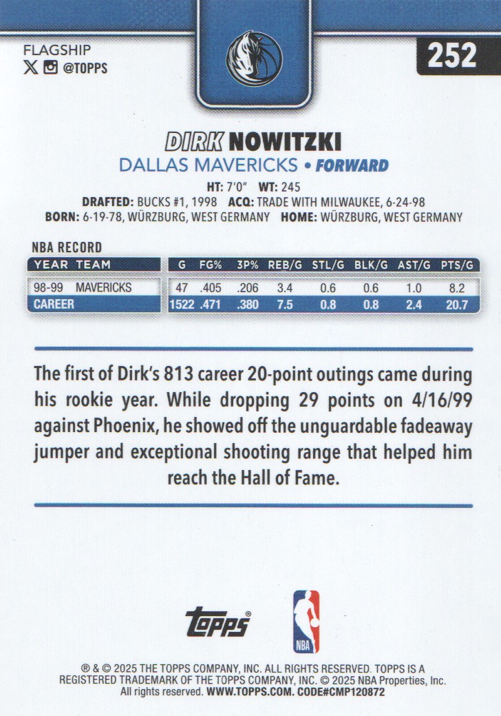 2025-26 Topps Basketball Trading Cards BASE (#251-300): Pick From List - Bild 5 von 101