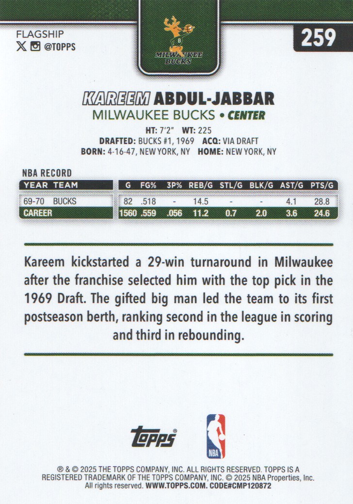 2025-26 Topps Basketball Trading Cards BASE (#251-300): Pick From List - Bild 19 von 101