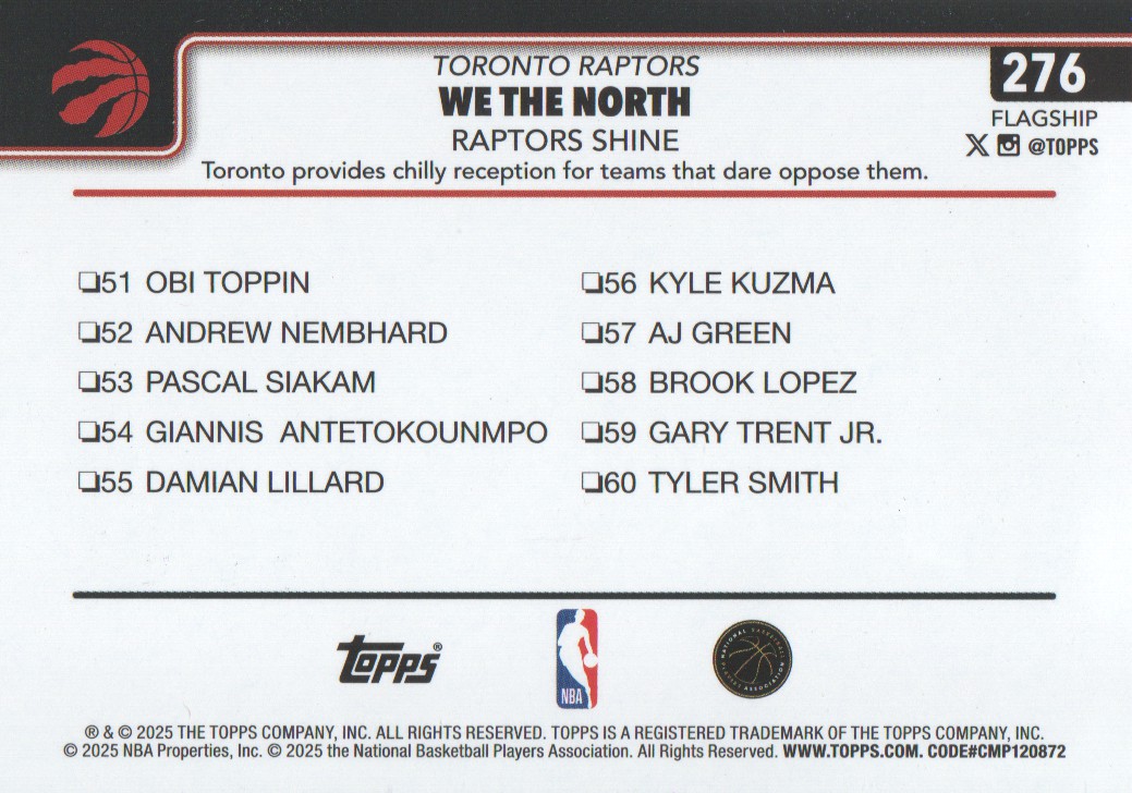 2025-26 Topps Basketball Trading Cards BASE (#251-300): Pick From List - Bild 53 von 101