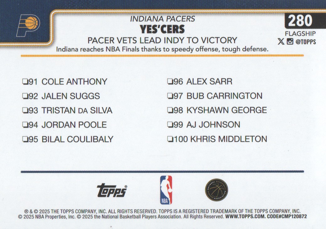 2025-26 Topps Basketball Trading Cards BASE (#251-300): Pick From List - Bild 61 von 101