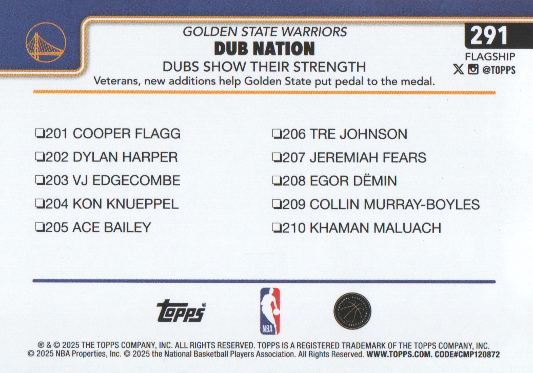 2025-26 Topps Basketball Trading Cards BASE (#251-300): Pick From List - Bild 83 von 101