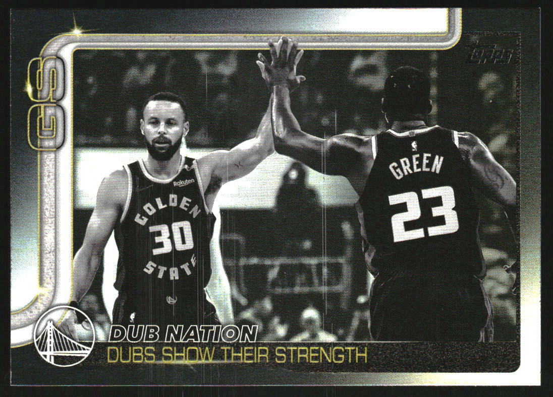 2025-26 Topps Blackout #291 Stephen Curry
