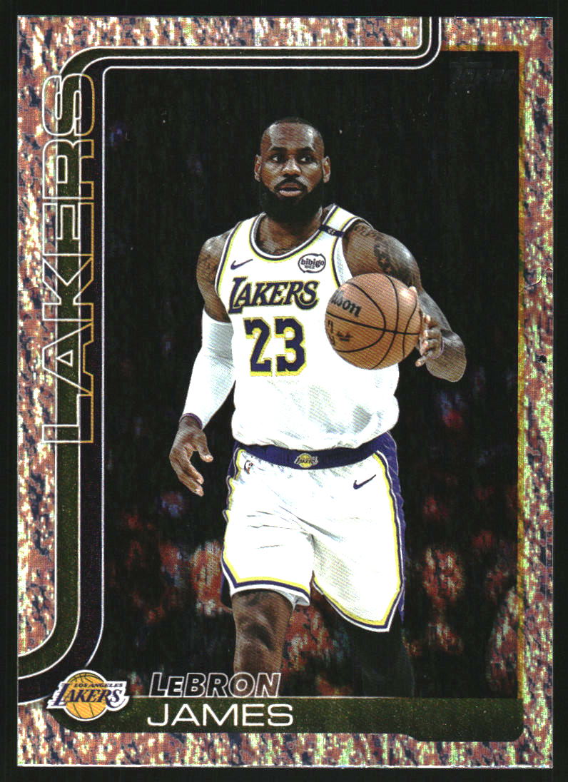 2024-25 Select Orange Flash Prizms #241 LeBron James on Fanatics