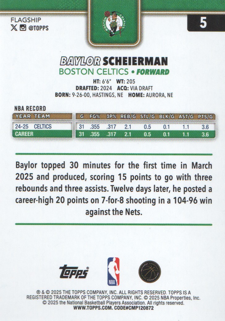 2025-26 Topps Basketball Sandglitter Parallel: Pick from List - Bild 5 von 99