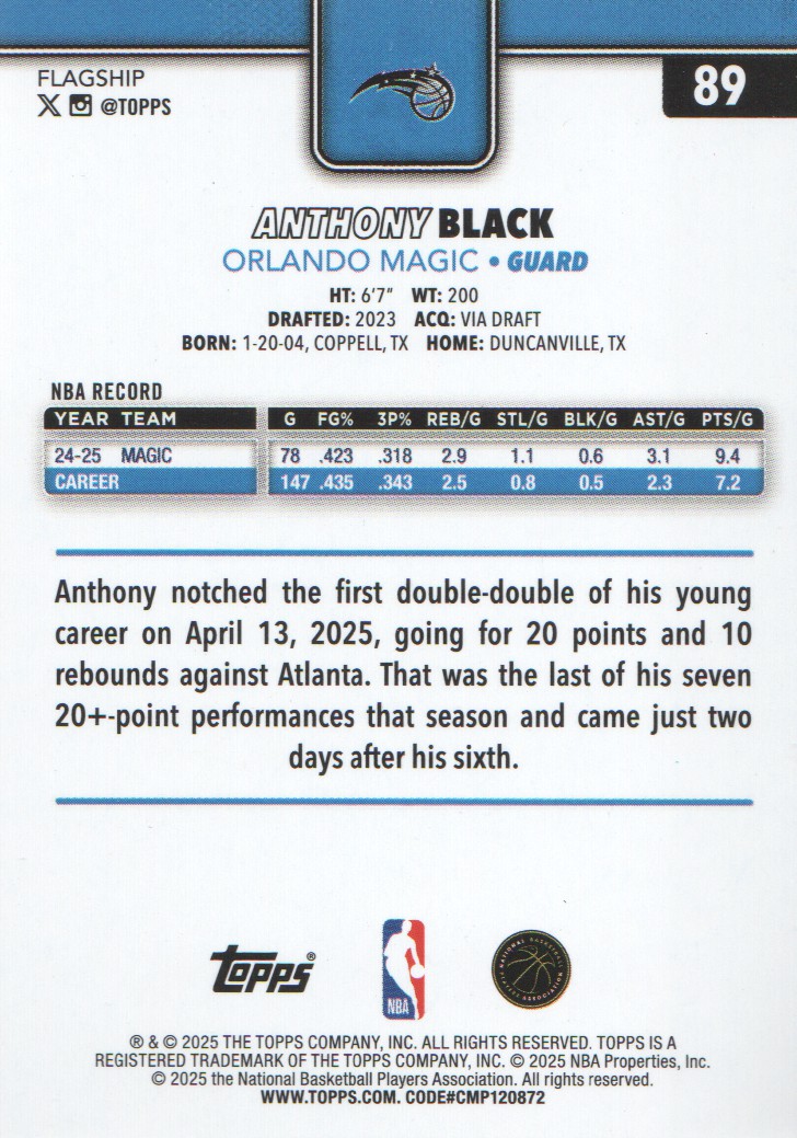 2025-26 Topps Basketball Sandglitter Parallel: Pick from List - Bild 29 von 99