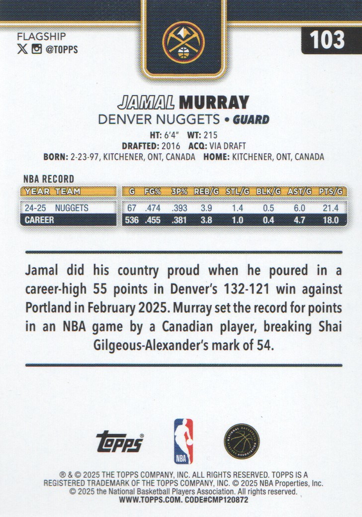 2025-26 Topps Basketball Sandglitter Parallel: Pick from List - Bild 37 von 99