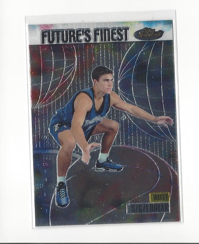 1999-00 Finest Future's Finest #FF6 Wally Szczerbiak