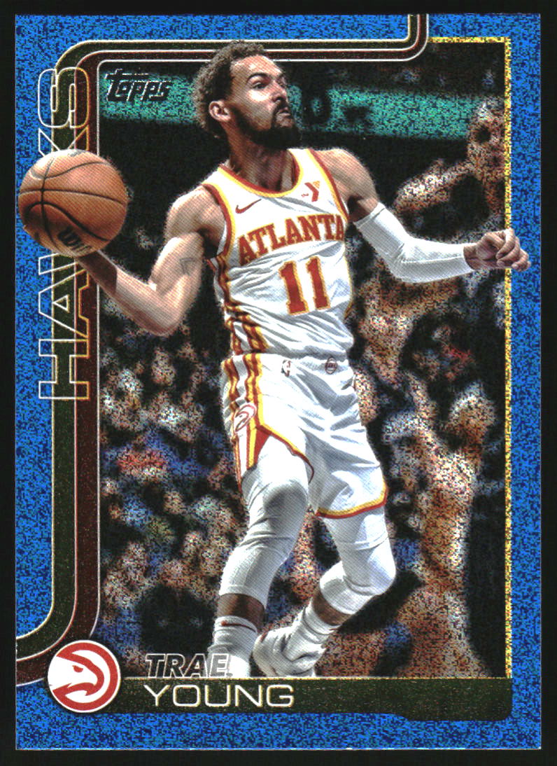 2025-26 Topps Sandglitter Blue #61 Trae Young