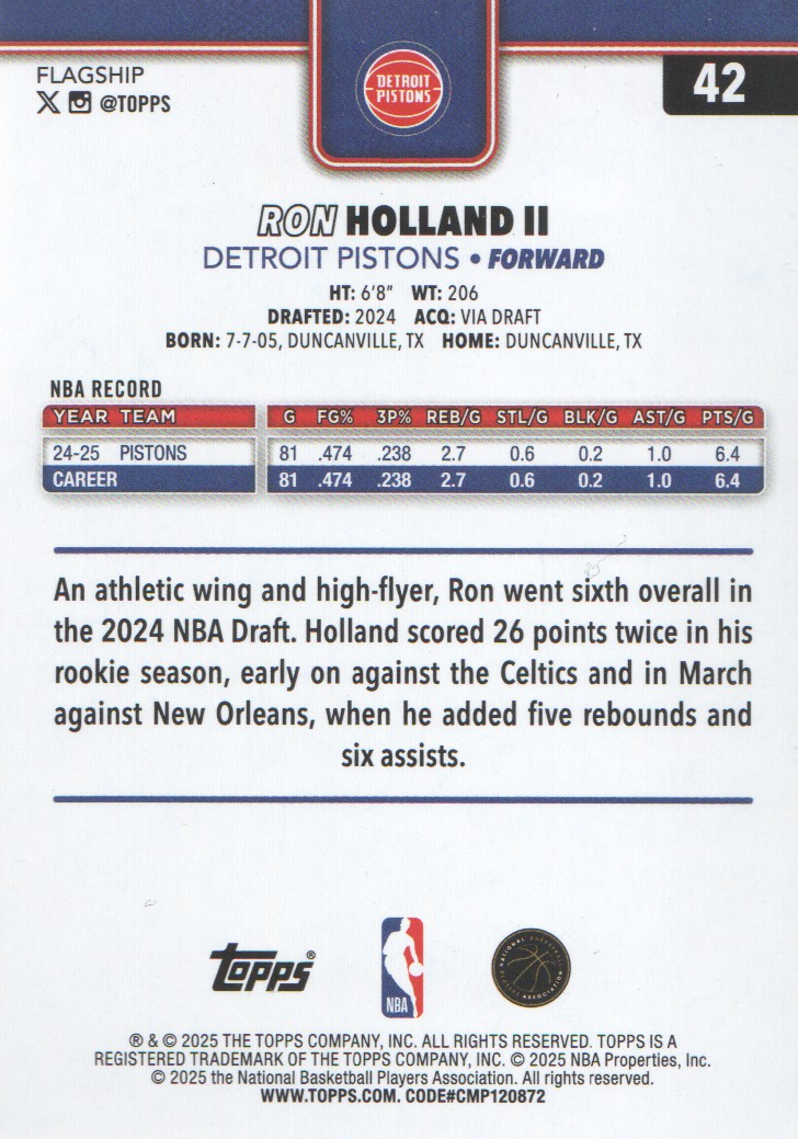 2025-26 Topps Basketball Gold Parallel: Pick from List - Bild 5 von 23