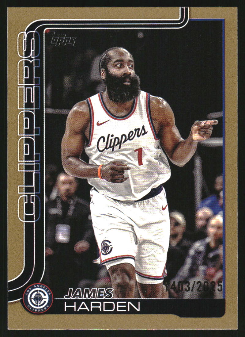 2025-26 Topps Gold #143 James Harden /2025