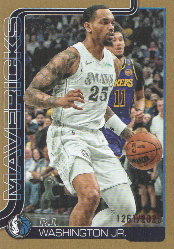 2025-26 Topps Basketball Gold Parallel: Pick from List - Bild 16 von 23