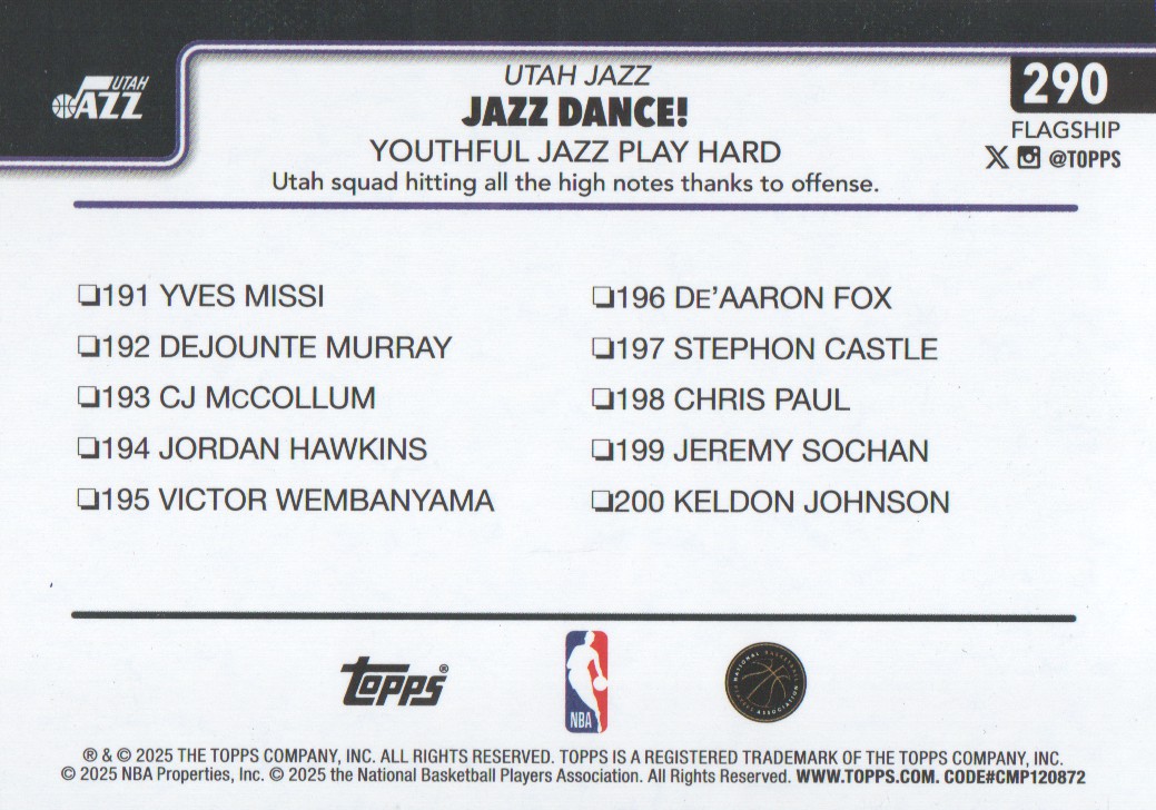 2025-26 Topps Basketball Gold Parallel: Pick from List - Bild 19 von 23