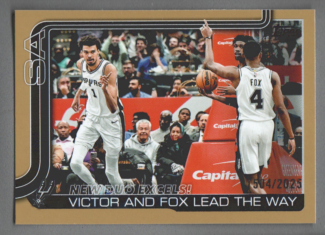 2025-26 Topps Basketball Gold Parallel: Pick from List - Bild 22 von 23