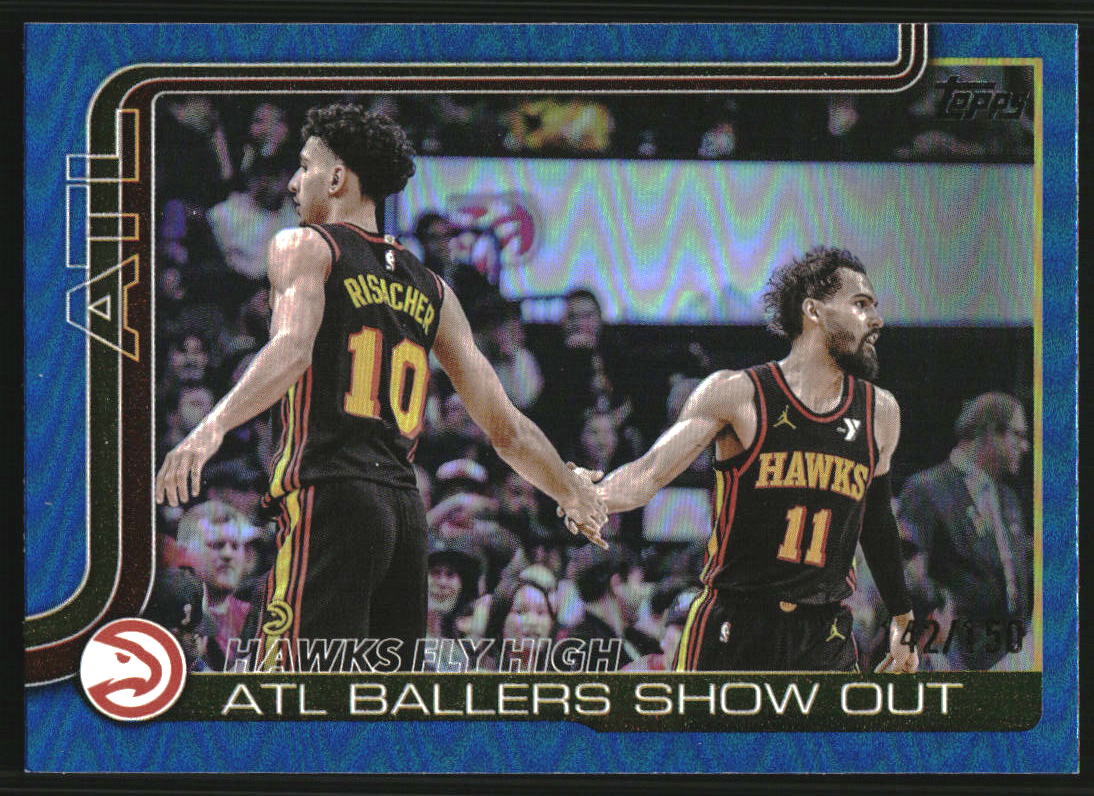 2025-26 Topps Blue Rainbow #282 Trae Young
