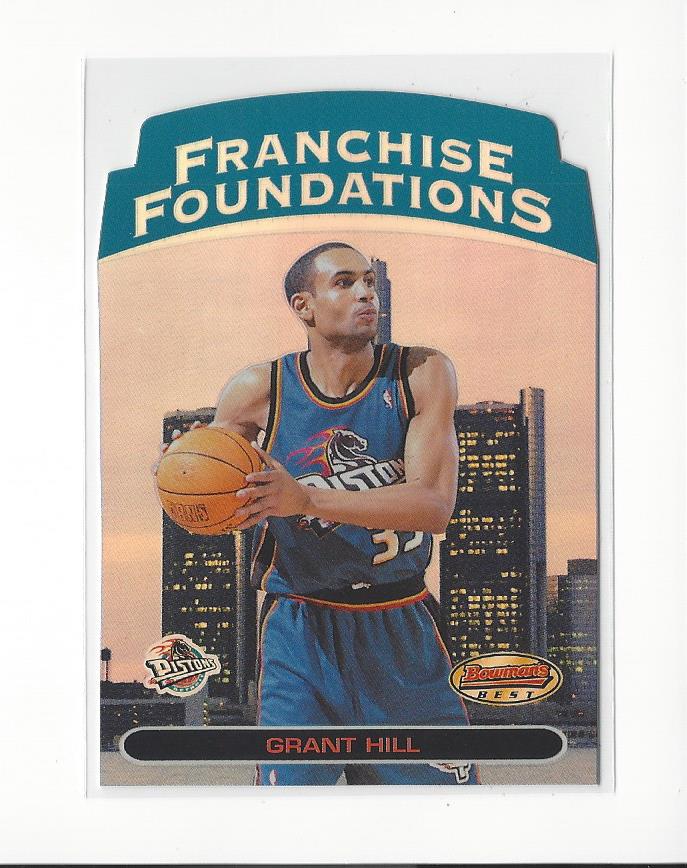 1999-00 Bowman's Best Franchise Foundations #FF6 Grant Hill