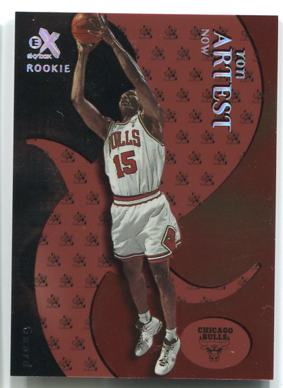 1999-00 E-X Essential Credentials Now #86 Ron Artest/26