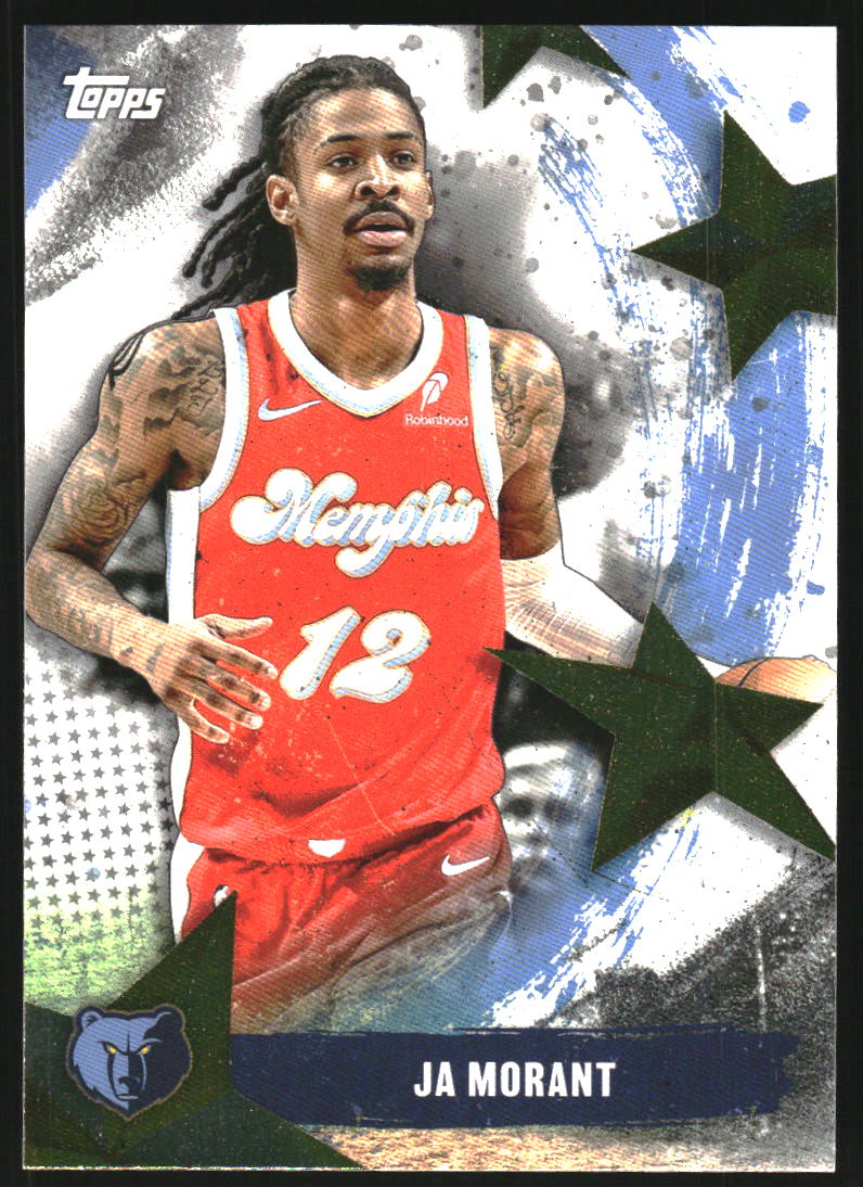 2025 Topps Match Attax Player Of The Game Ja Morant #PG-JM CGC 10 