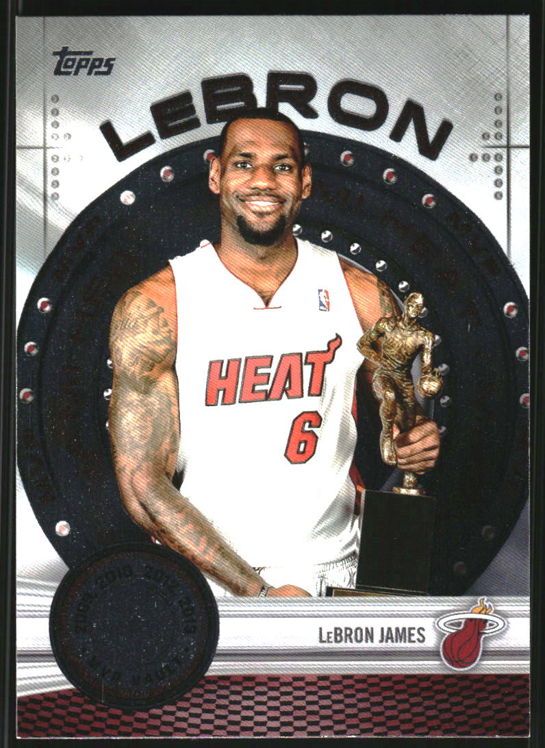 2018-19 Donruss Optic Winner Stays Purple #11 LeBron James on