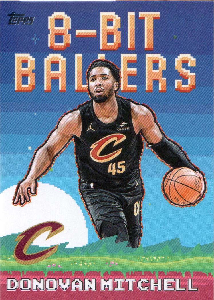 2025-26 Topps Basketball 8-Bit Ballers Insert: Pick from List - Picture 6 of 11