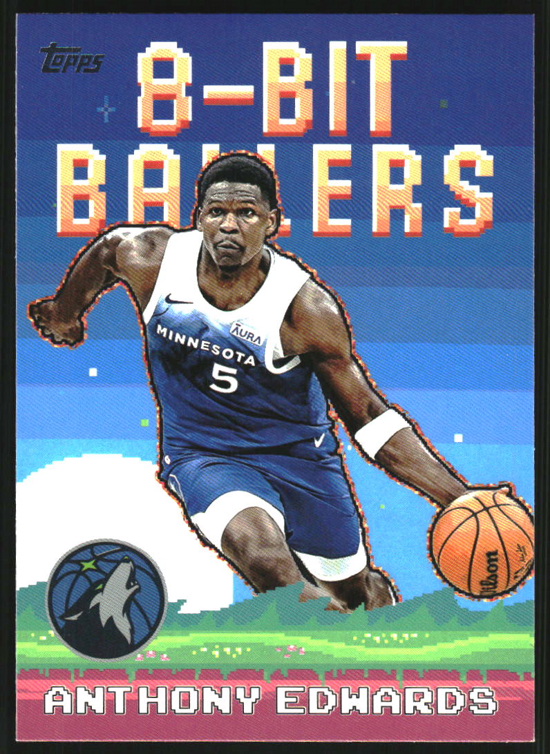 2025-26 Topps 8-Bit Ballers #8B18 Anthony Edwards on Fanatics Collect
