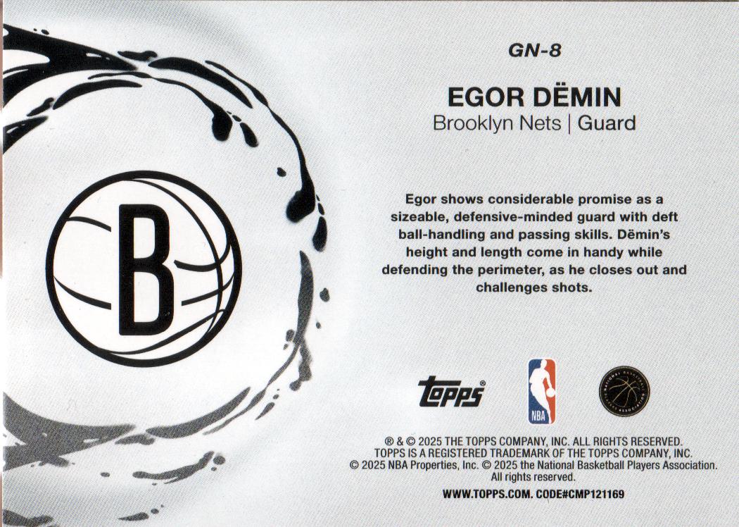 2025-26 Topps Basketball Generation Now Inserts: Pick from List - Bild 3 von 9