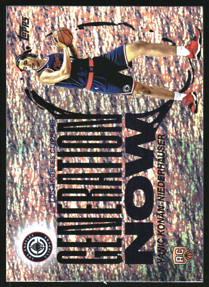 確認用(generation now) 2025-26 Topps Generation Now Holo Foil #GN30 Yanic Konan
