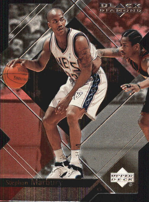 1999-00 Black Diamond Diamond Cut #50 Stephon Marbury on Fanatics 
