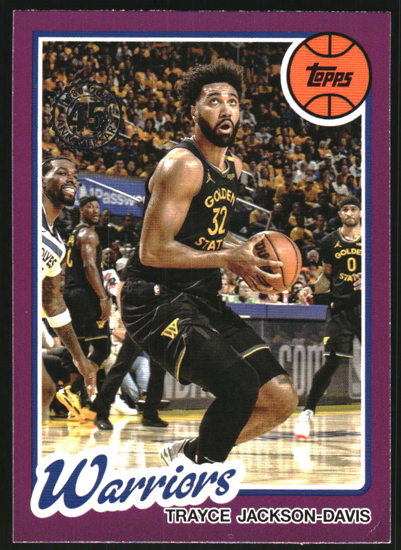 2025-26 Topps '80-81 Topps Pink Holo Foil #80BK22 Trayce Jackson-Davis