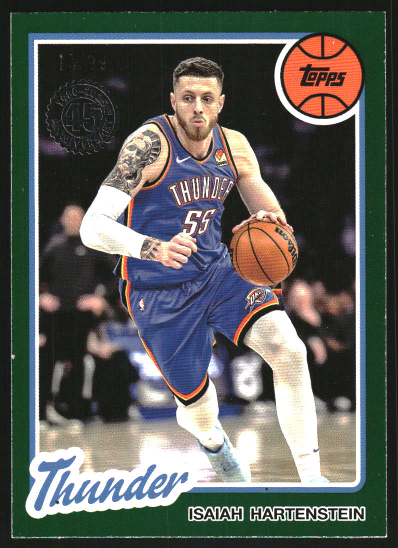 2025-26 Topps '80-81 Topps Green Holo Foil #80BK15 Isaiah Hartenstein /99