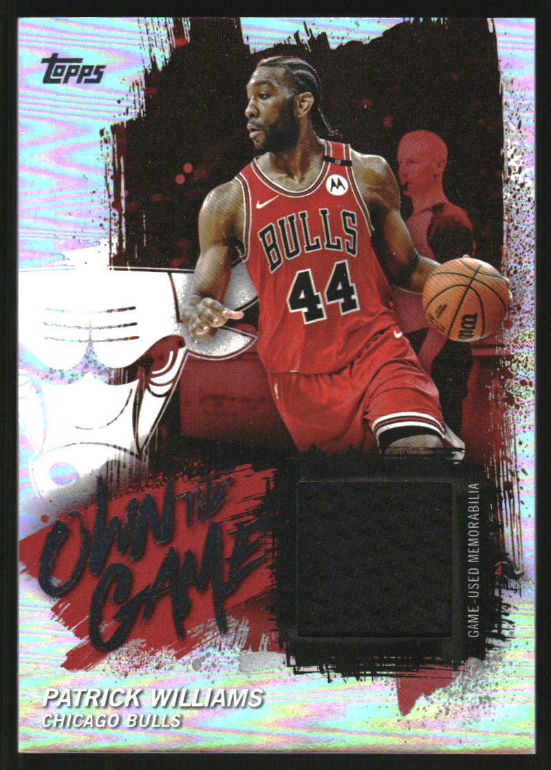 2025-26 Topps Own the Game Rainbow Foilboard #OTGAPW Patrick Williams Jersey