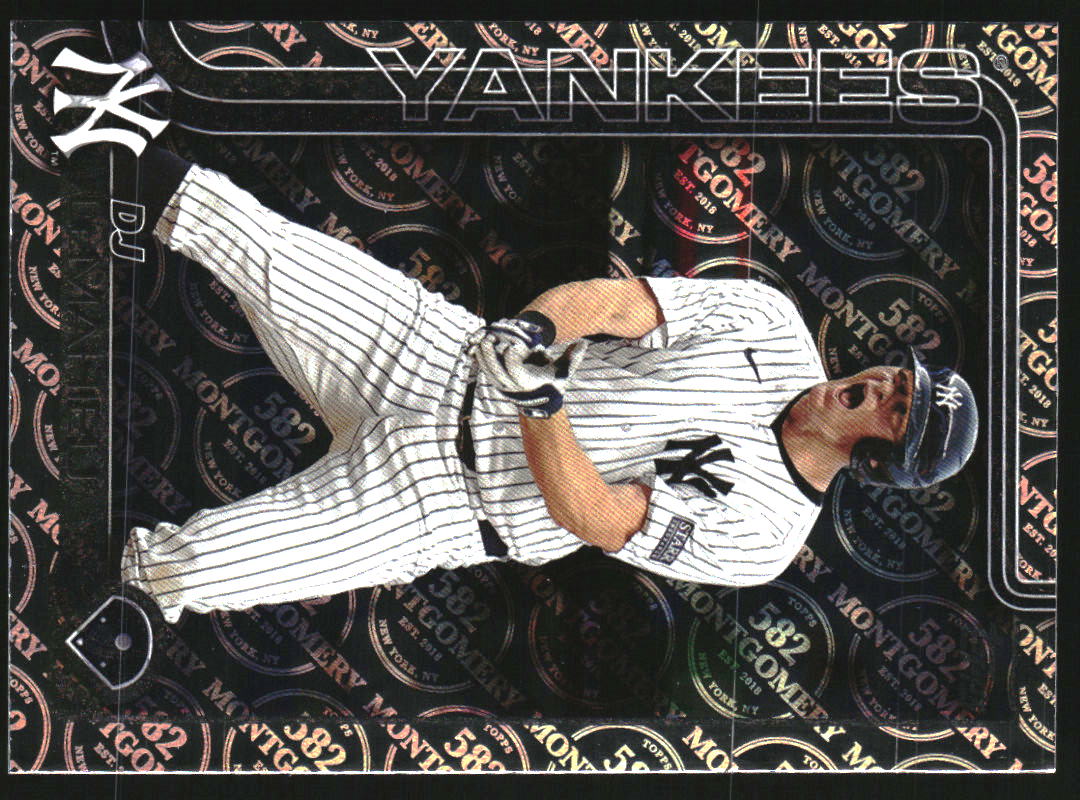 2025 Topps Factory Set 582 Montgomery Club #697 DJ LeMahieu