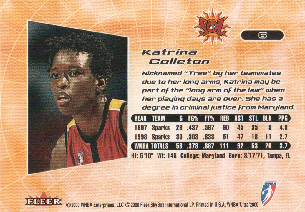 2000 Ultra WNBA Trading Cards BASE: Pick From List - Picture 9 of 175