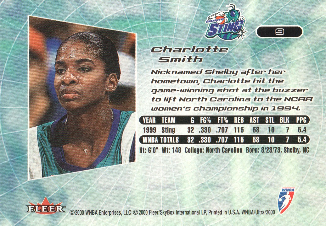 charlotte smith basketball