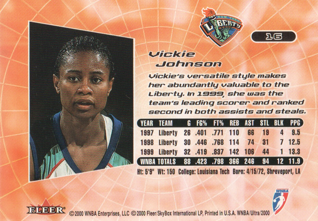 2000 Ultra WNBA Trading Cards BASE: Pick From List - Picture 27 of 175