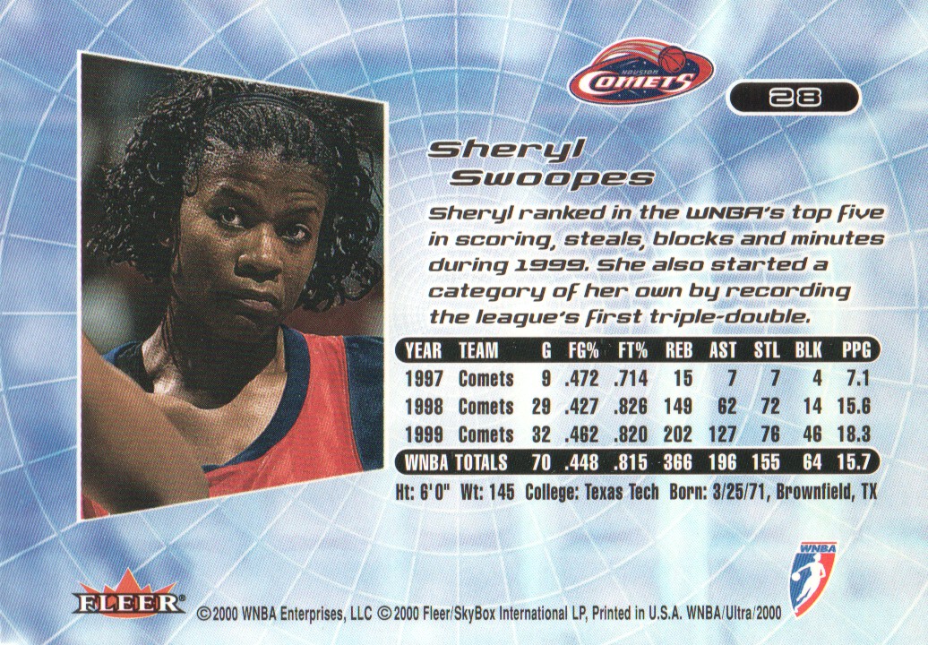 2000 Ultra WNBA Trading Cards BASE: Pick From List - Picture 43 of 175