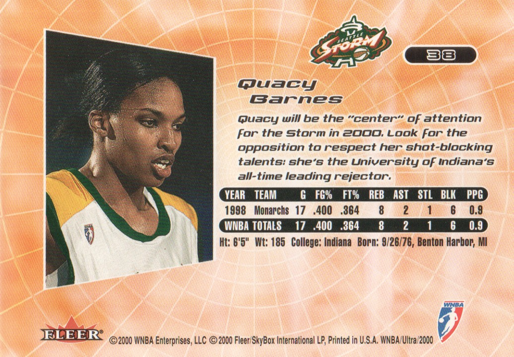 2000 Ultra WNBA Trading Cards BASE: Pick From List - Picture 55 of 175