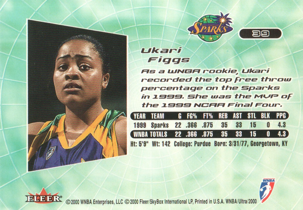2000 Ultra WNBA Trading Cards BASE: Pick From List - Picture 57 of 175