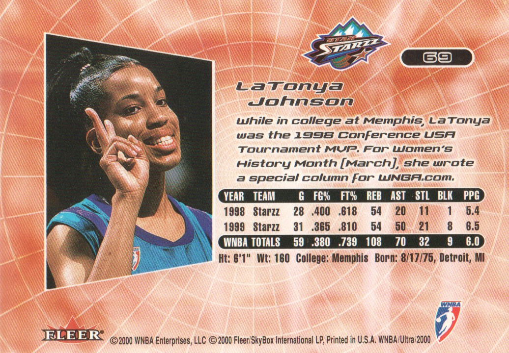 2000 Ultra WNBA Trading Cards BASE: Pick From List - Picture 99 of 175